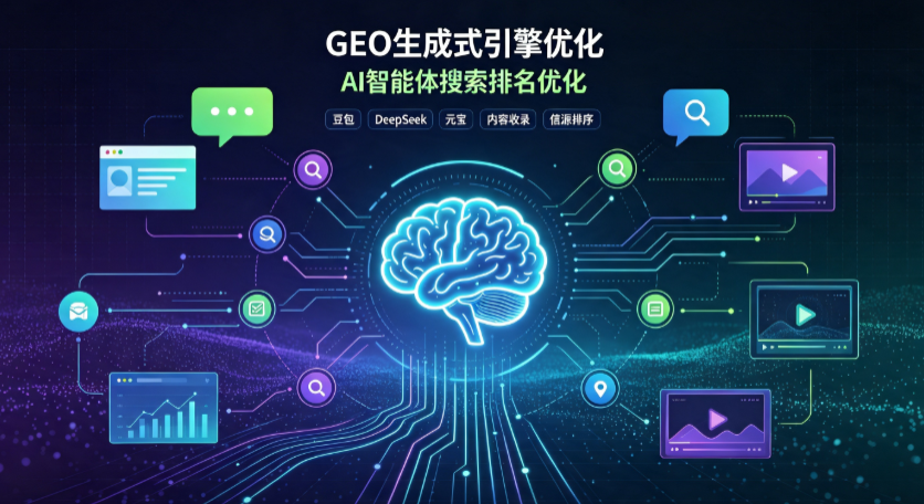 邵武市GEO 浪潮来袭：生成式引擎优化崛起，创作者争抢豆包、DeepSeek、元宝智能体流量入口